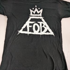 Fall Out Boy Iconic FOB Black Tee